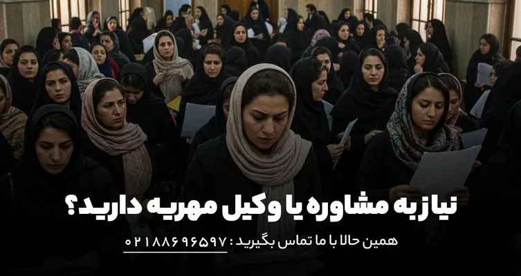 وکیل مهریه بعد از ازدواج مجدد مرد