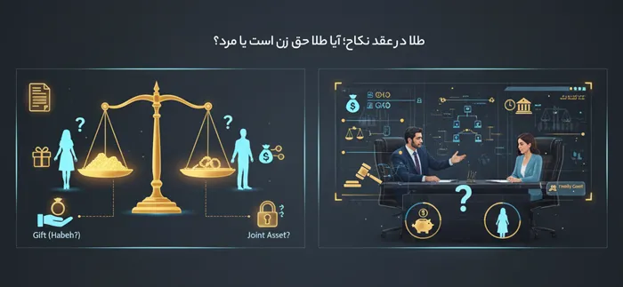 آیا طلا حق زن است یا مرد