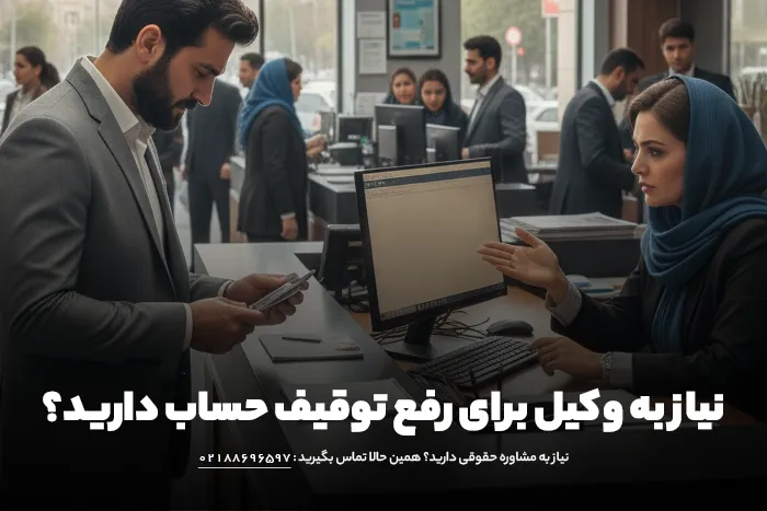 توقیف حساب بانکی بابت مهریه