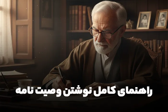 نحوه نوشتن وصیت نامه
